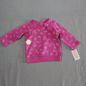 Carter’s Just One You Pink Unicorn Rainbow Print Top 6M NWT Baby Girl